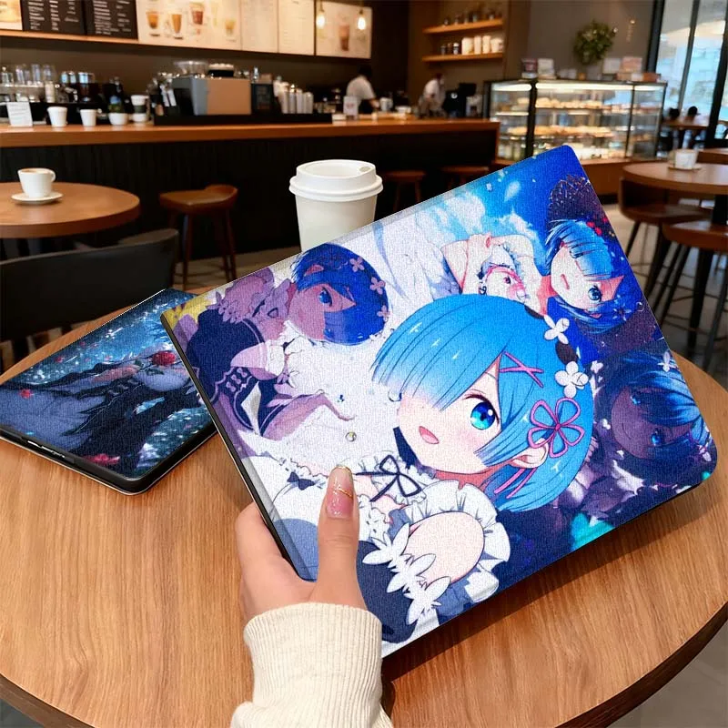 

Cartoon Re ZERO Anime Tablet Case For Vivo IQOO Pad Air Pad3 IQOO Pad5 Pad2 Pad3 SE Pro 11.5 12.1 12.3 13 Inch