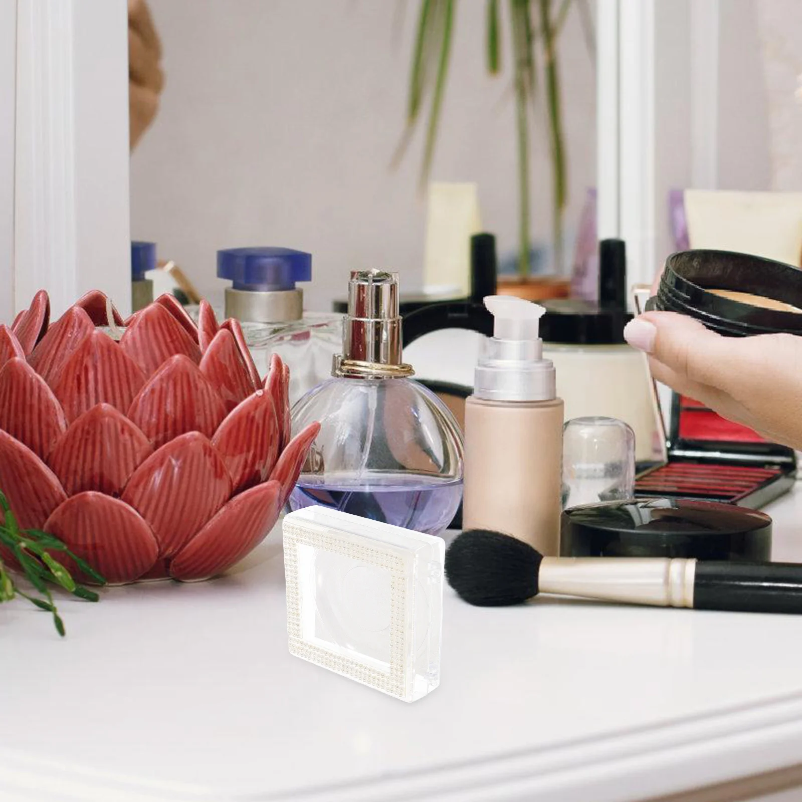 속눈썹 케이스 투명한 속눈썹 보관 상자 인조 속눈썹을 위한 세련되고 편리한 여행 및 일상 사용에 적합