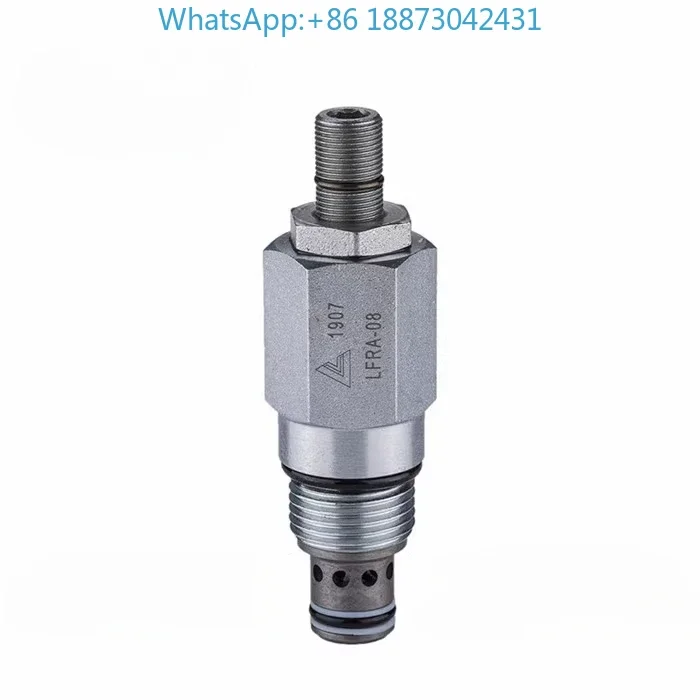 LFRA-08 Ningbo Ketai Thread Cartridge Valve Flow Control Valve Pressure Compensation Valve Adjustable