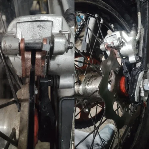 Imagen 2 del producto Pastillas de freno delanteras y traseras para motocicleta, para GASGAS Gas EC MC 125 250 300 250F 350F 450F EC250 EC300 MC85 MC125 MC250 EC250F MC450F