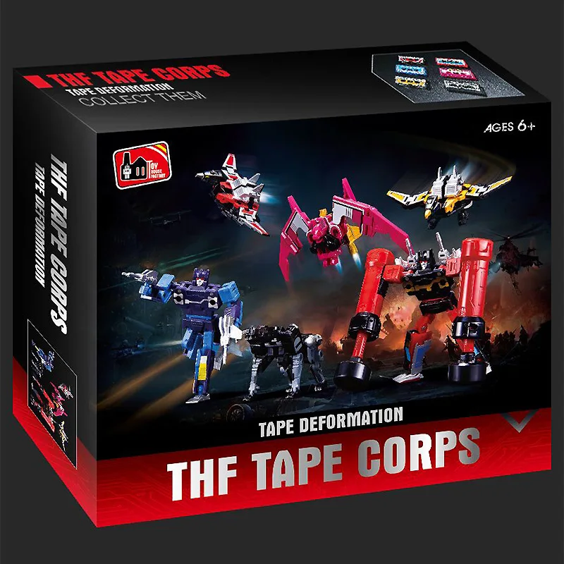 

G1 Transformation THF THF-01J THF-01P6 Tape Corps THF01J Walkman MasterPiece KO MP13 Action Figure With Box