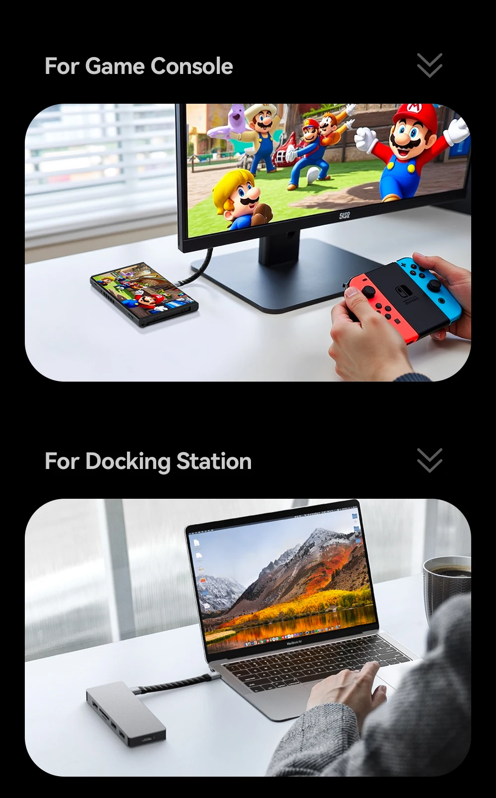 Essager USB 4.0 Typ-C-Kabel, 40 Gbit/s, Datenübertragung und 8 K bei 60 Hz, Video, 240 W PD, schnelles Aufladen für MacBook, iPhone, Laptop, mobile Festplatte – Detail 10