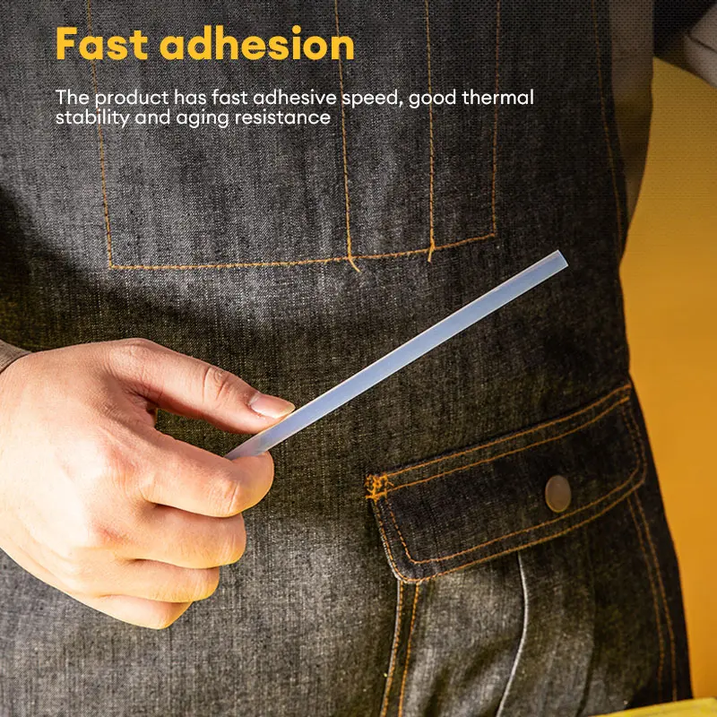 Deli 55Pcs Hot Lijm Sticks Hot Melt Lijmstiften Compatibel Met De Meeste Lijmpistolen Voor Diy, Huisdecoraties, Lijmprojecten