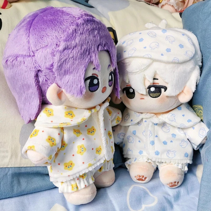 

20cm BLUE LOCK Plush Toys Cartoon Cosplay Nagi Seishiro Dres UP Stuffed Doll Plushie Figure Peluche Birthday Xmas Gift