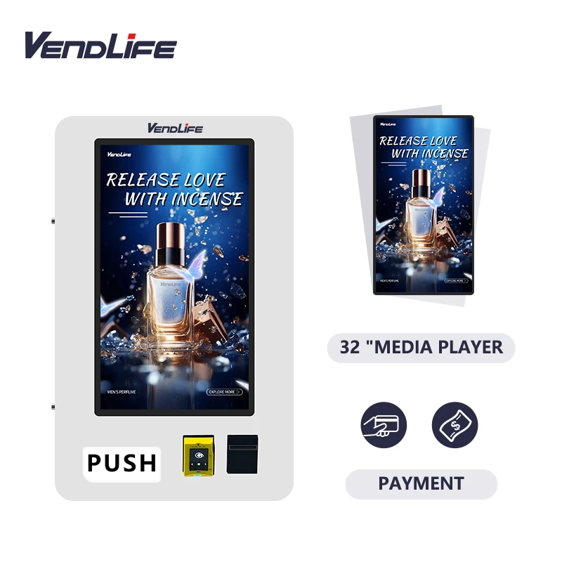 High Quality Coin Operated Mini Vending Machine OEM ultra Strong Combo Small Vending Machine with Card Reader