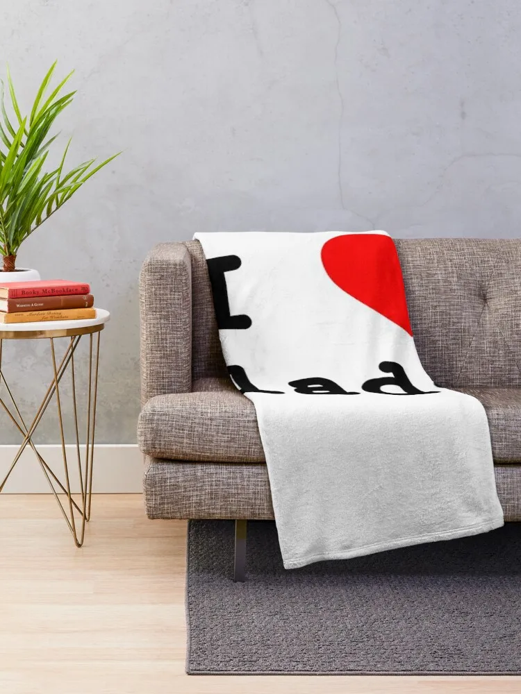 i heart bladee Throw Blanket Weighted for babies Plaid on the sofa Blankets