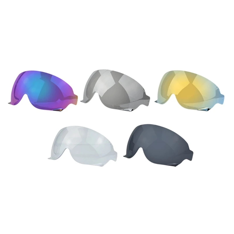 Helmet Lens Visor Anti-Fog Motorcycle Windshield Lens Face Shield Anti-Scratch Sunscreen UV Resistant Fit for JO EXZERO