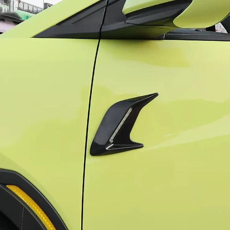 For BYD Seagull Dolphin Mini 2023 2024 Automobile Modification Simulated Shark Gill Vent Outlet Decorative Sticker Car Sticker