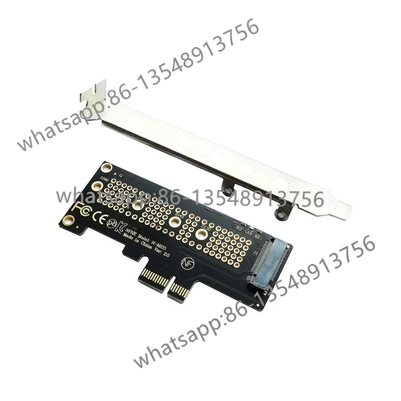 PCIe x1 4.0 5.0 to NVMe M.2 NGFF SSD adapter factory direct