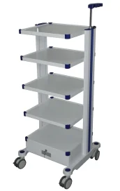 GINEE MEDICAL Factory ABS Medical Cart Movable Computer Trolley For Hospital