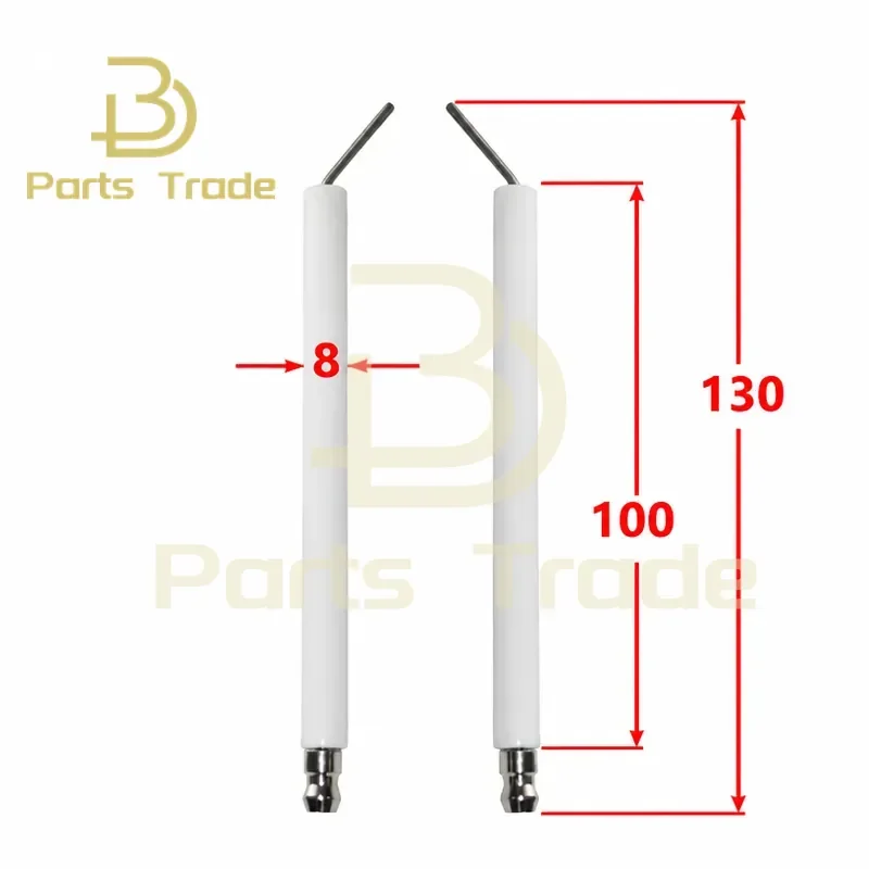 Universal Ceramic Ignition Electrode for Diesel Methanol Burners Compatible with Models CX2030 B3040 Replacement Part