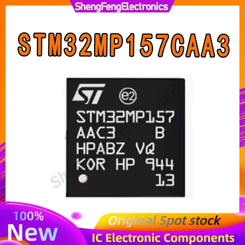 오리지널 마이크로컨트롤러 칩 재고, STM32MP157CAA3 TFBGA-361, 32 비트, 신제품