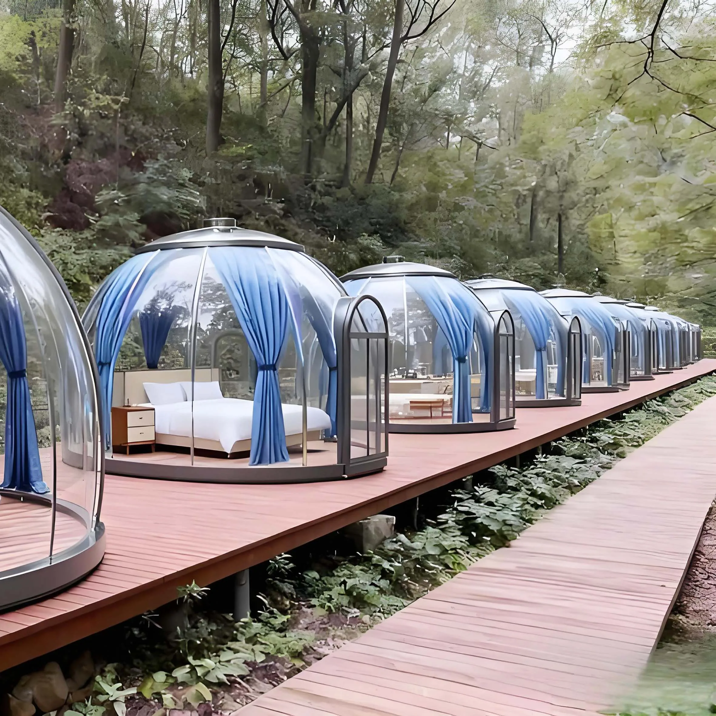 Transparent Bubble Dome Starry - Outdoor Camping And Glamping 评论和价格