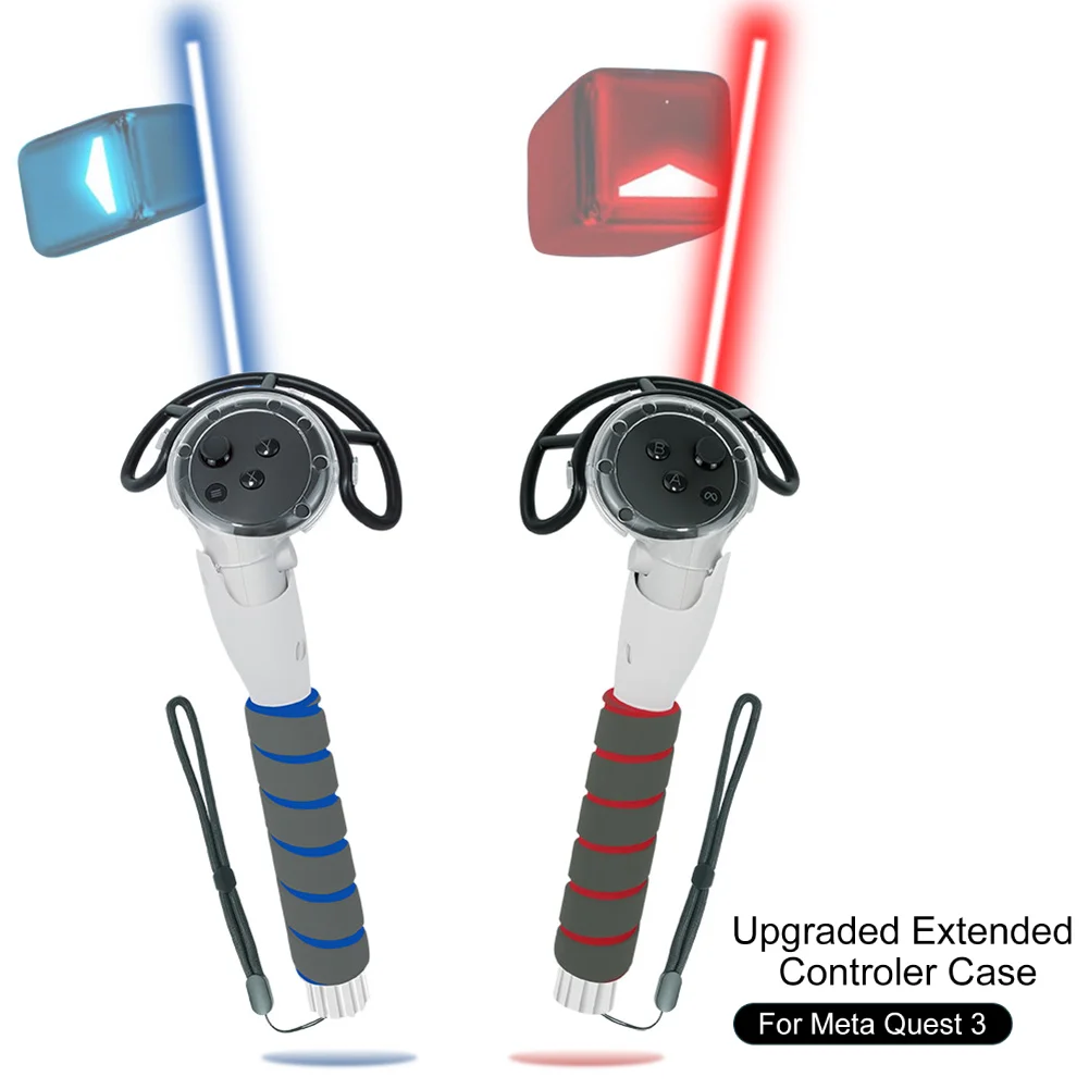 How the 3-in-1 Long Arm Handle Attachment Transformed My Meta Quest 3VR Sessions