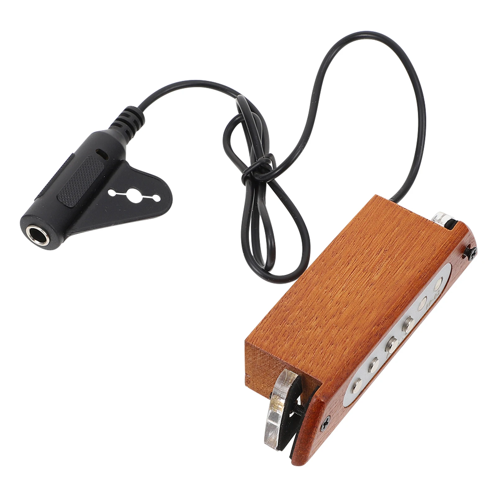 

Acoustic Guitar Pickup Transducer Piezo Sound Hole Ukulele M olins Bass Humbucker Clear Volume Control Feedback Avoidance Easy