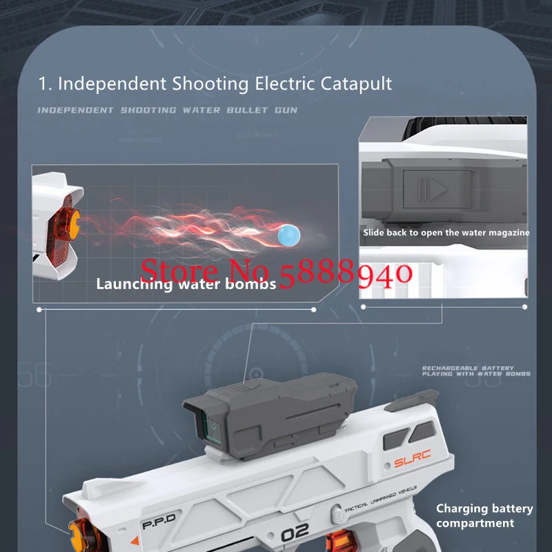 Antike Wasserbombe Tank Fernbedienung LKW Fahrzeug 2,4g 2 bis 1 Funktion omni direktion ale Lenkung Spray Rauch RC Tank mit leichtem Spielzeug