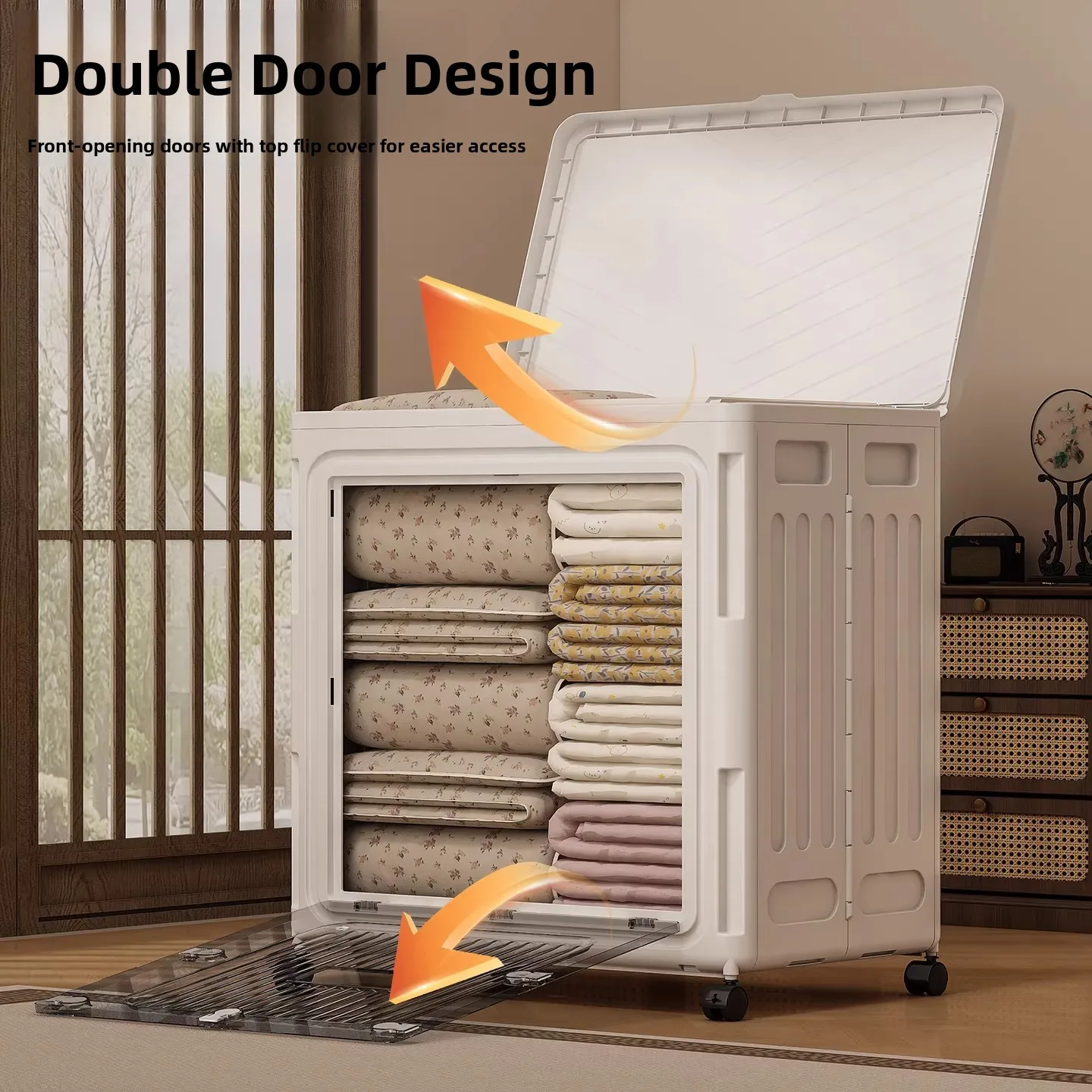 large-capacity-foldable-lid-storage-box-for-clothes-and-blankets-home-use-organizer-cabinet-simple-style-plastic-material