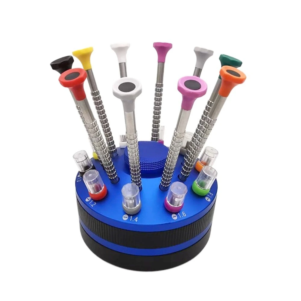 Multi Spec Stainless Steel Small Screwdriver Set Professional Tool For Watchmaker Eyeglass Repair Maintenance