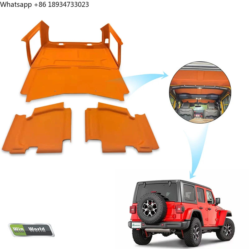 

Win World Manufacturer Supplier ODM Custom-made Car Roof Liner Auto Ceiling Headliner for Jeep Wrangler JK JL