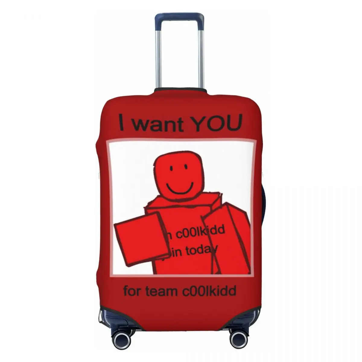 Forsaken I Want You For Team Coolkid Suitcase Cover Flight Fun Luggage Case Business Protection