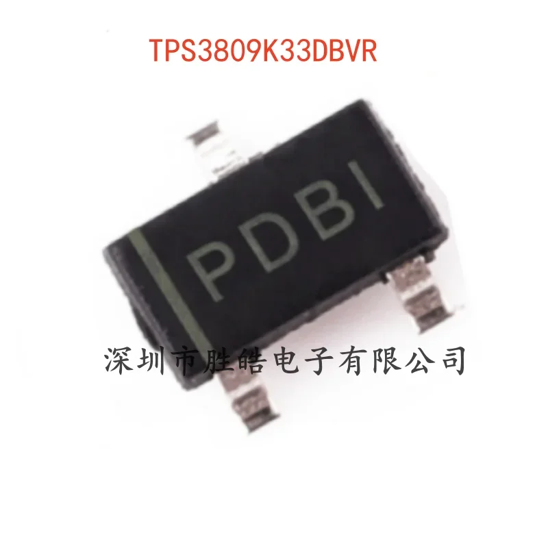 

(10PCS) NEW TPS3809K33DBVR 3-Pin Power Supply Voltage Monitor Chip SOT-23 TPS3809K33DBVR Integrated Circuit
