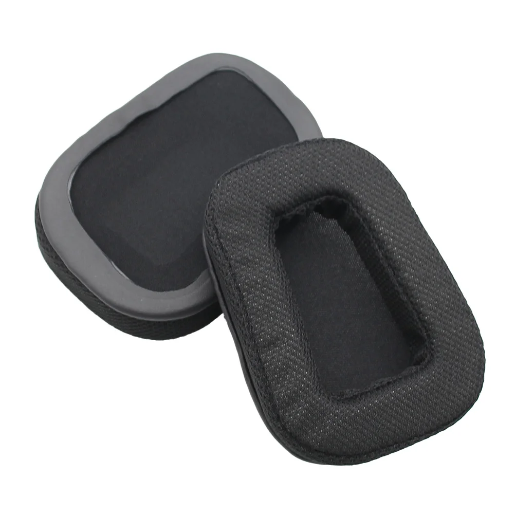 

Replacement Ear Cushion for G933 G633 Headphones Black Durable Comfortable Listening Ideal Damaged Earphones Ear Pads Cushion