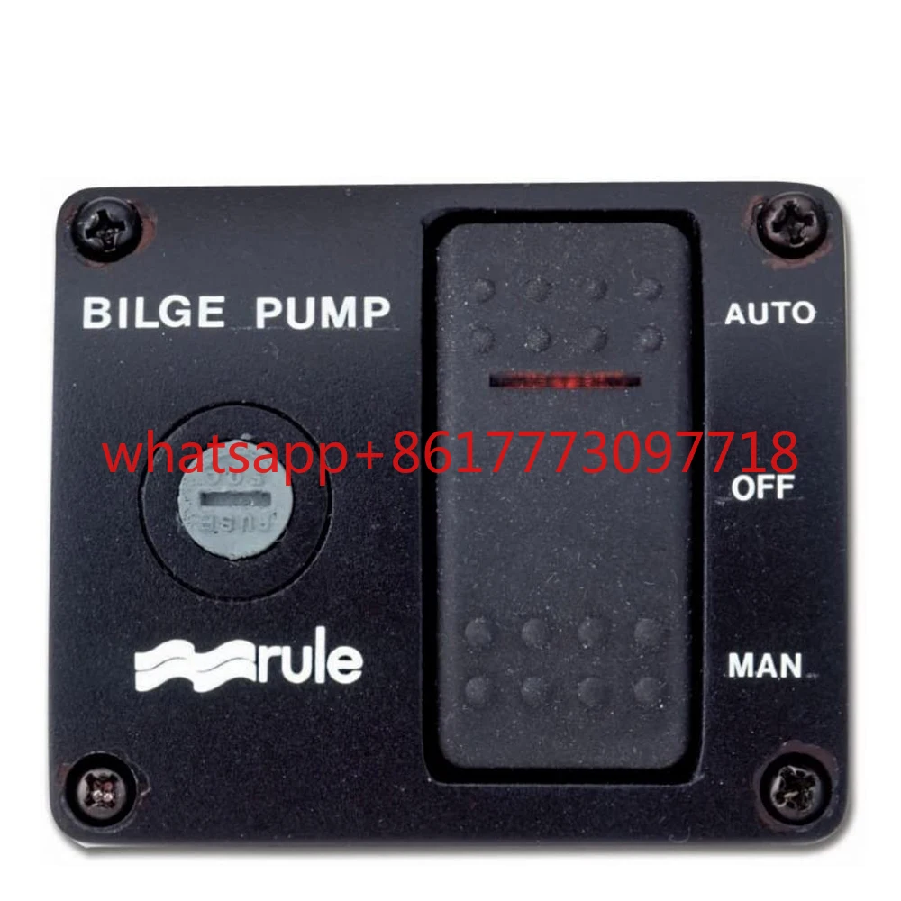

Marine Luxury Plastic Rocker Arm Panel Switch 12V Model 43 (24V Model 44)