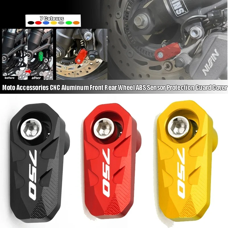 Moto Accessories For HONDA CB750 CB 750 HORNET X-ADV750 XADV 750 Forza 750 Front Rear Wheel ABS Sensor Protection Guard Cover