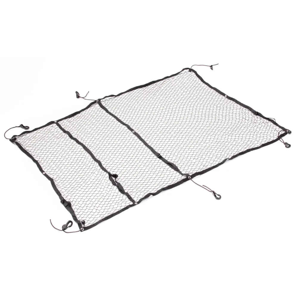 Adjustable Truck Cargo Net for Pickup Truck Bed, Collapsible, Detachable, Flexible, Polyester (78 in. x 55 in.)