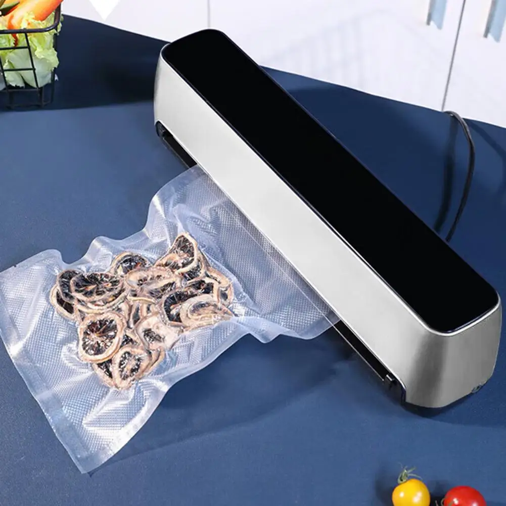 Vacuum Sealer Machine with 15 Bags Food Vacuum Sealer 70kPa Touchscreen Dry Moist Modes Vacuum Sealing Machine Kitchen Tool