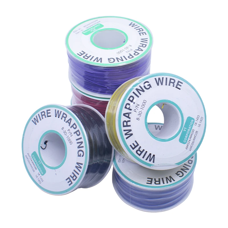 WAVGAT PCB flying jumper wire OK line 250meter 820FT 30AWG single conductor