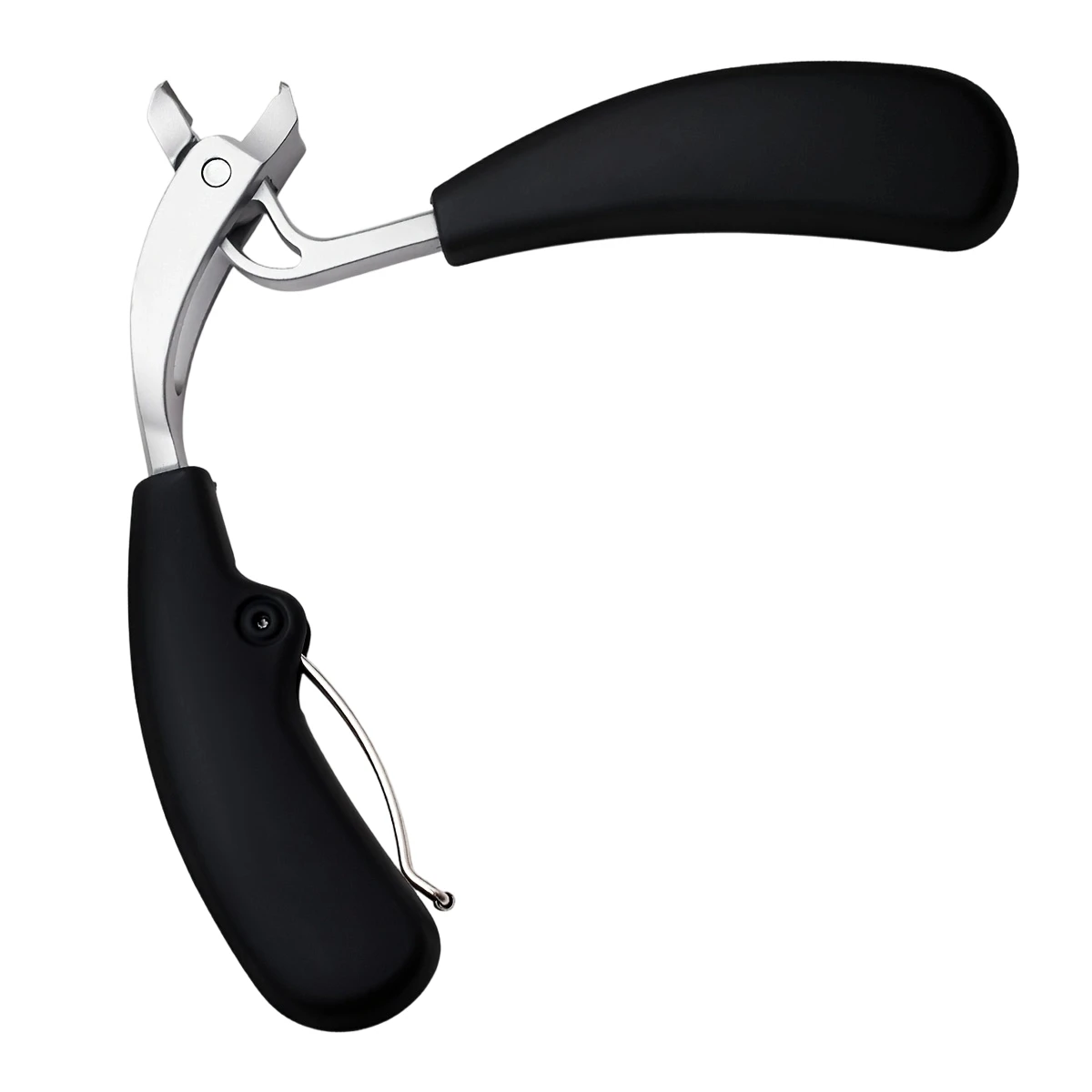 Heavy-Duty Professional Nail Clipper Splash Prevention Long Handle Elbow Design Sharp Blades Stainless Steel Elbow Nail Clippers