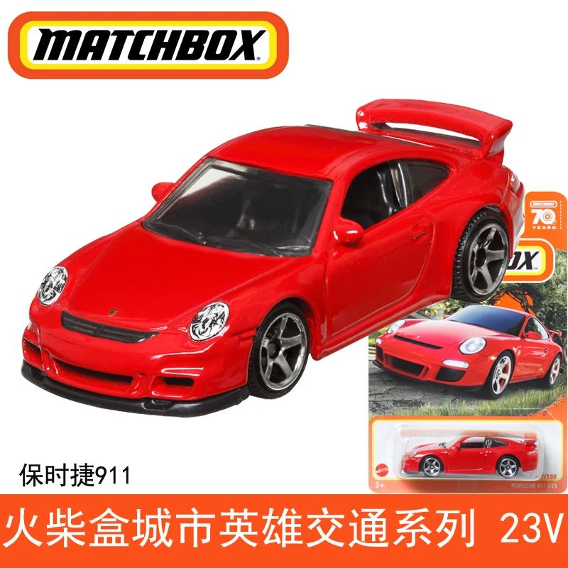 2023V Matchbox รุ่น1:64 Tesla รุ่น S McLaren 720S Porsche 911 Fiat 500 Volkswagen Golf audburn Speedster hiasan mobil อัลลอย