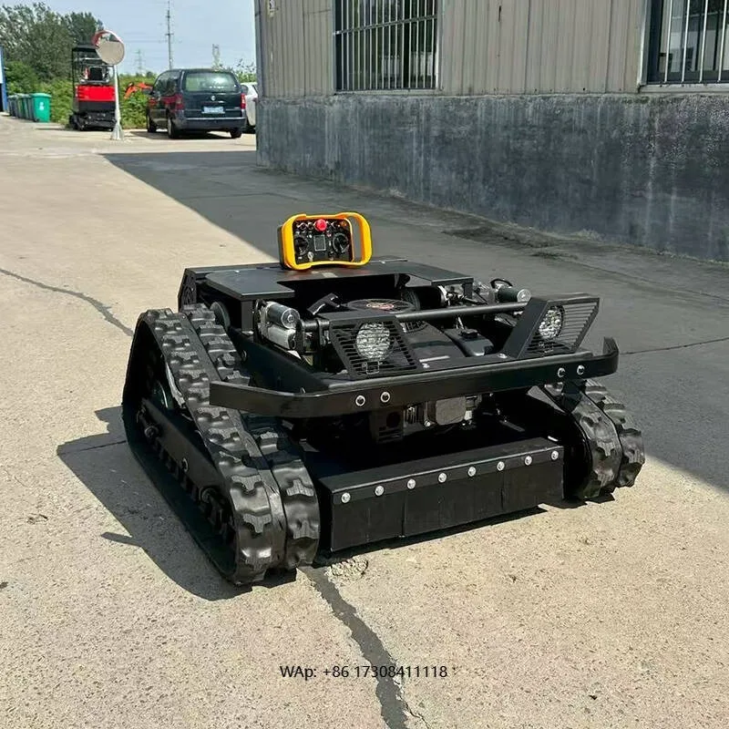 

CE EPA Approved Rc Lawn Mower Powerful Engine Zero Turn Crawler Lawn Mower for Grass Cutting
