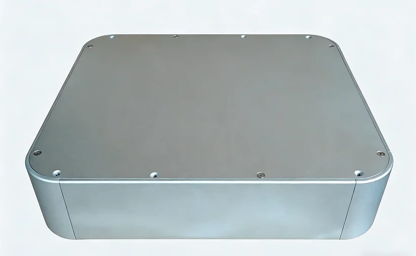 T/（430*90/120/150*350mm）Full Aluminum Rounded - Corner Power Amplifier Chassis, Corner - Protected Chassis, Tube Amp Chassis