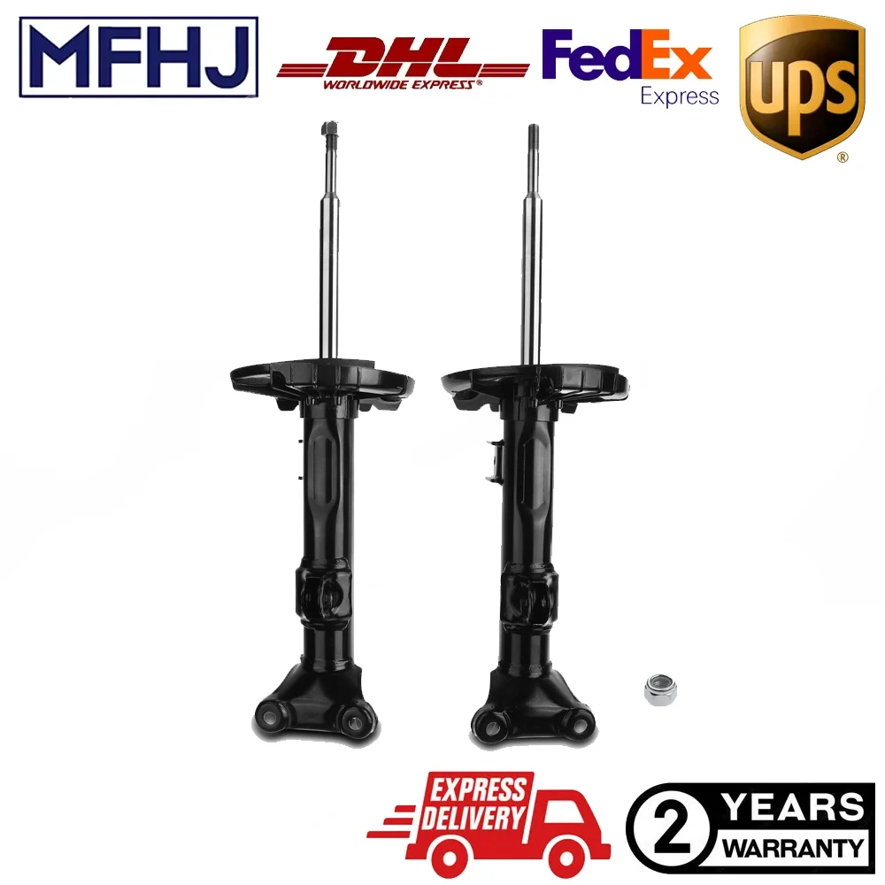 2x Front Left & Right Shock Absorber For Mercedes-Benz W203 C55 AMG C209 CLK320