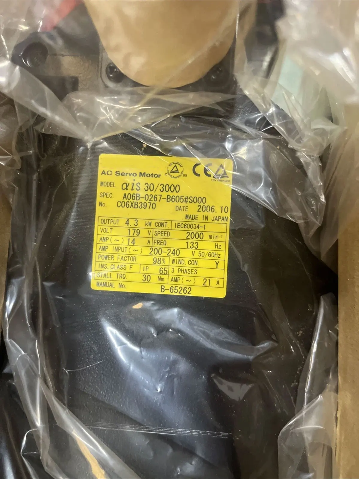 العلامة التجارية الجديدة A06B-0265-B605 # S000 A06B-0267-B605 # S000 A06B-0268-B605 # S000 A06B-0272-B605 # S000 ضمان لمدة سنة واحدة