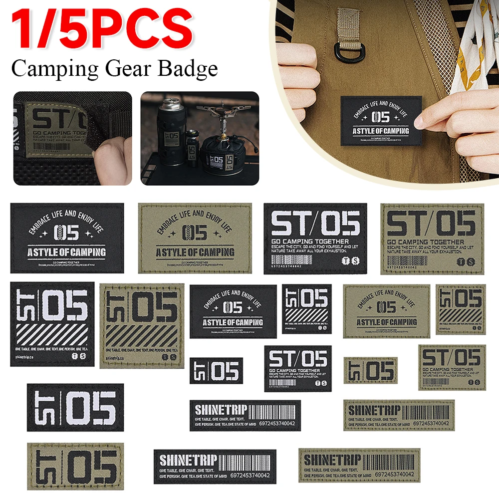 

1-5 шт. уличный значок для морального духа значок для снаряжения кемпинга Изысканная повязка на руку тактический жилет наклейка нейлоновый чехол для бензобака наклейки