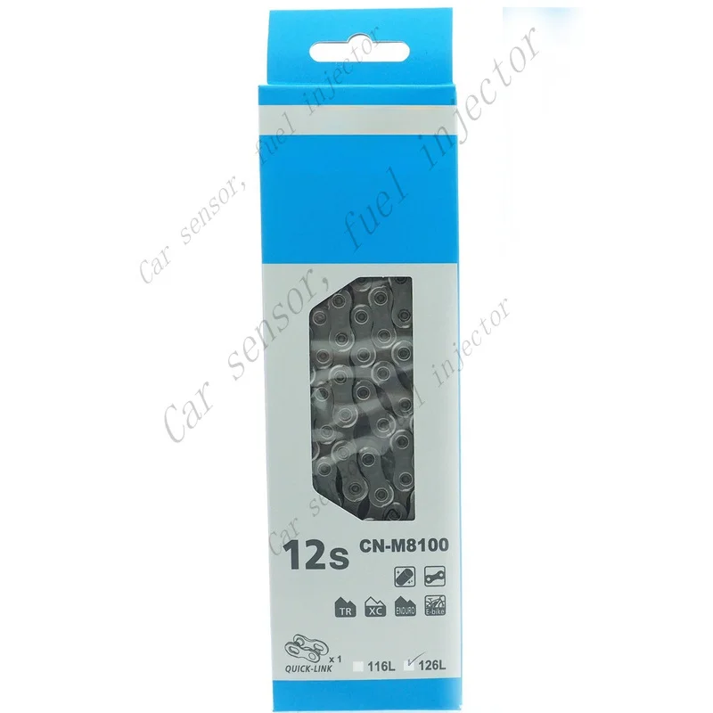 Q+ FOR Shimano XT CN-M8100 SIL-TEC 1x12 2x12 Speed Chain w/Quick Link 1 Pair 126 Links