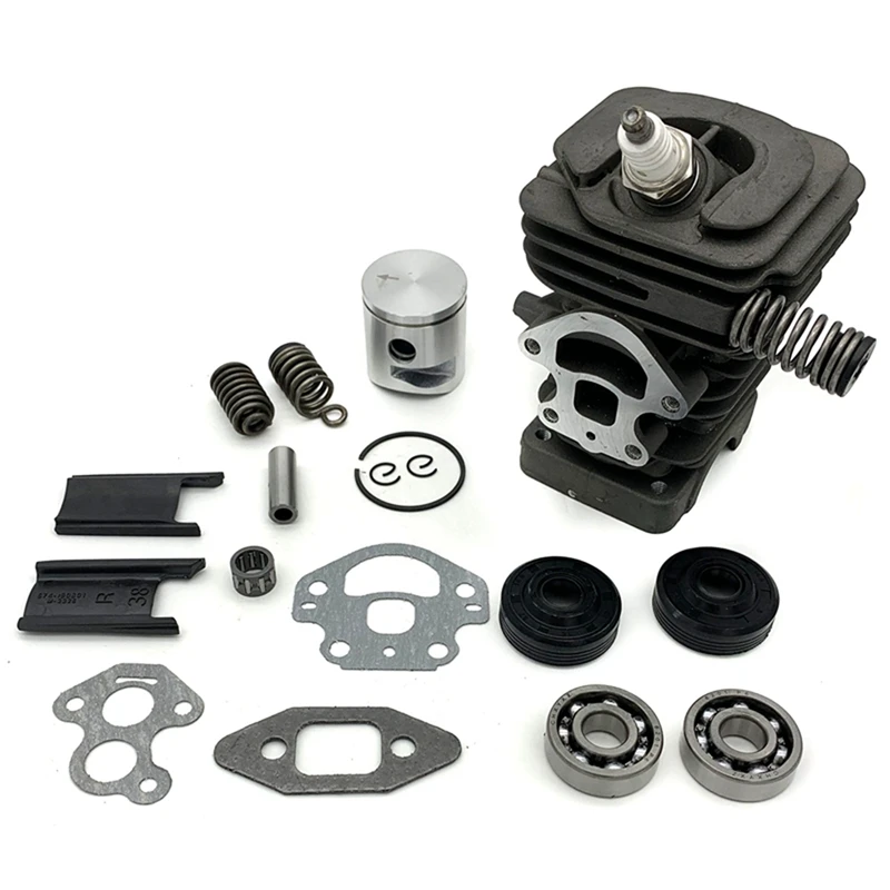 

39Mm Cylinder Piston Crank Bearing Gasket Kit For Husqvarna 240 240E 235E 235 236 236E Chainsaw