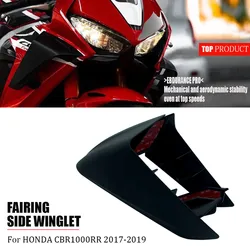 ABS motorcycle pneumatic aileron, fixed wing cover, suitable for Honda CBR1000RR, CBR 1000RR 2017, 2018, 2019, 2020