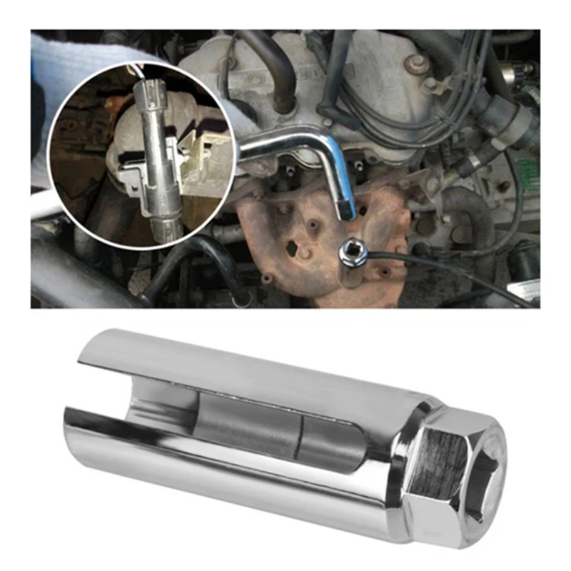 22mm 1/2'' Universal Oxygen Sensor Sleeve Oxygen Sensor Removal Tools Oxygen Sensor Socket with Side Wire Cutout Automotive Part view 4