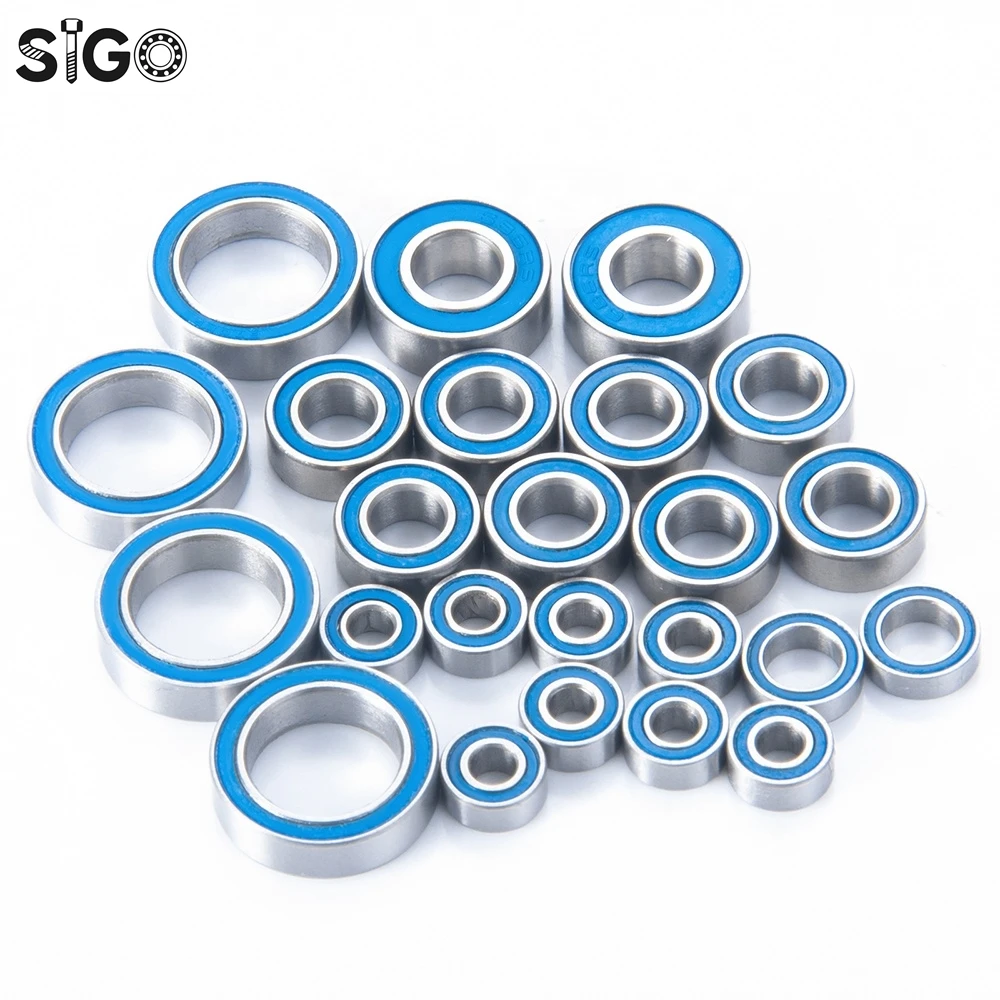 

24pcs Complete Metal Bearings Kit for Team Associated B6.1 1/10 2WD RC Car Parts