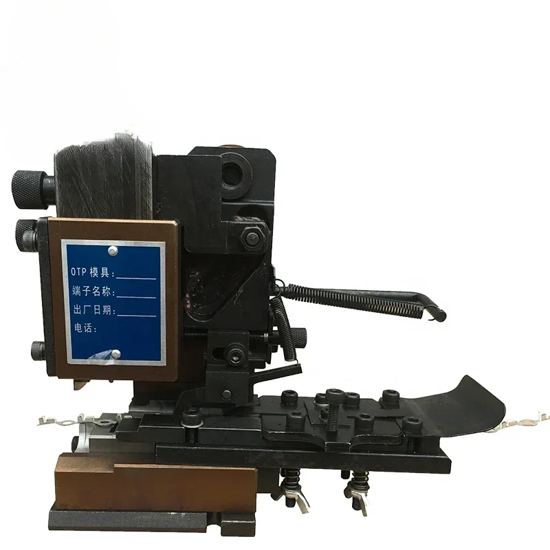 

-Terminal crimping mould applicator for all kinds of terminal machine Applicator Horizontal feed terminal