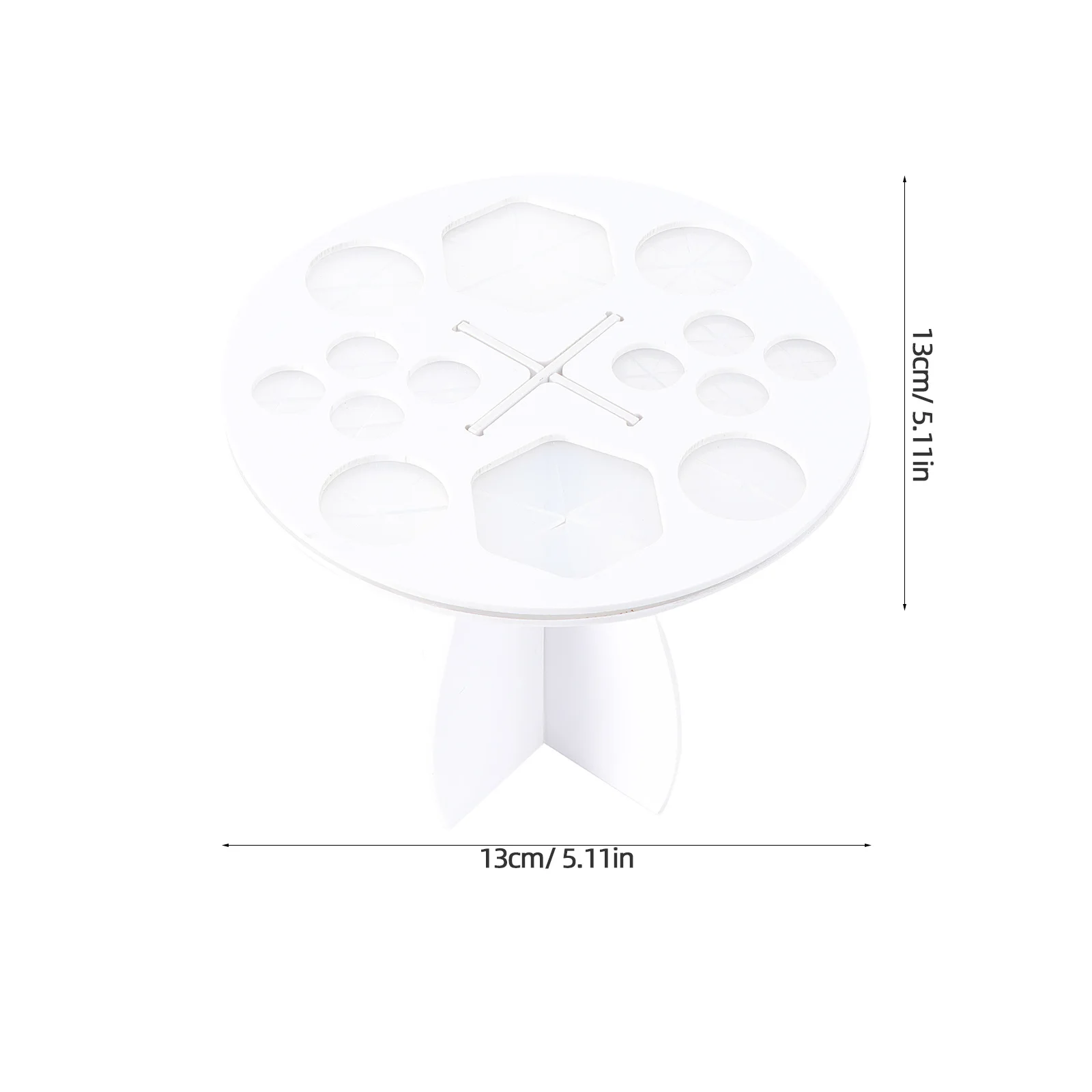 1 個のメイクブラシ乾燥ラック 14 穴黒白多機能ホルダースタンドオーガナイザーブラシディスプレイ棚