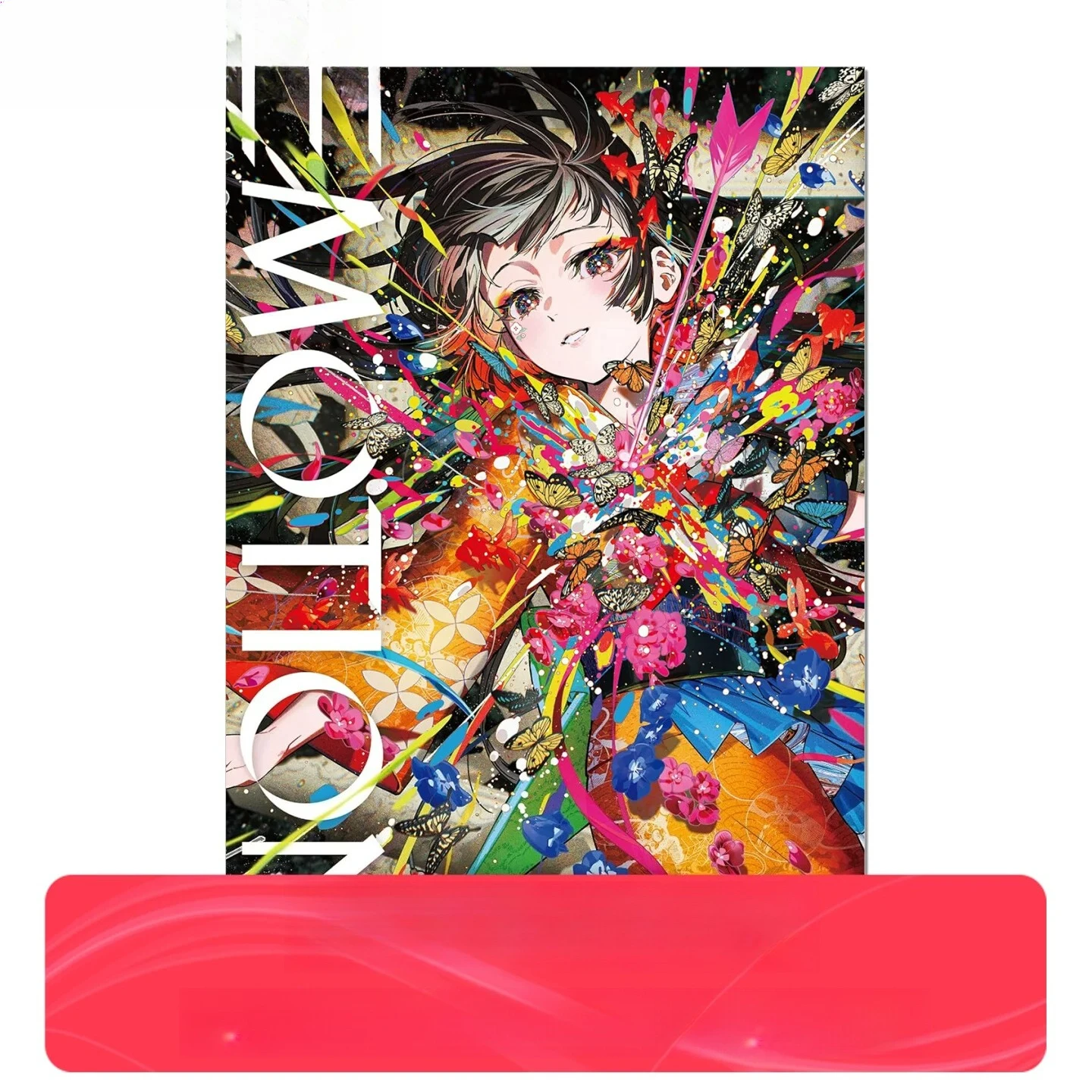 Mika Pikazo EMOTION Themed Artbook Tanka Poetry & Illustration Anthology Emotional Perspective Art Collection