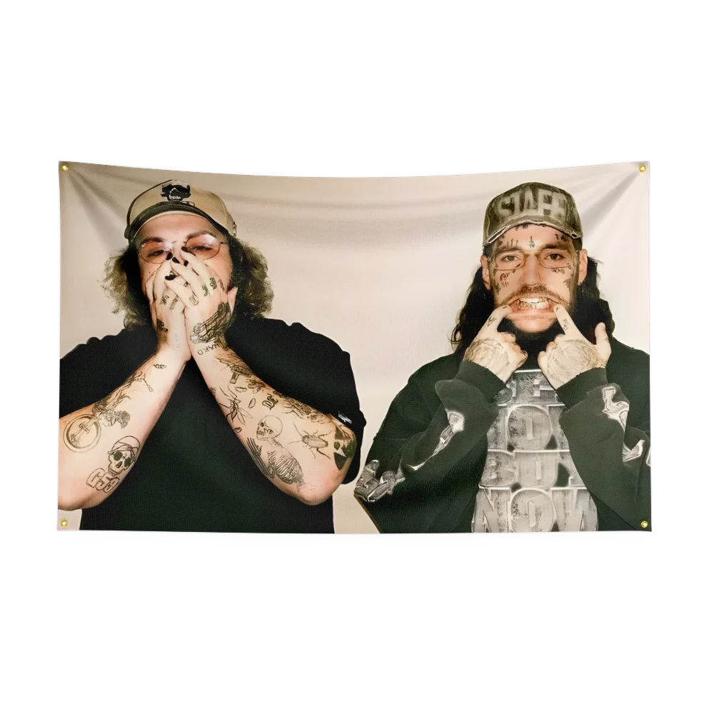 3x5 قدم فرقة الروك الثقيلة S-SuicideS-الأولاد العلم البوليستر الطباعة الرقمية راية لغرفة النوم جدار الفن خارج الباب نسيج ديكورا