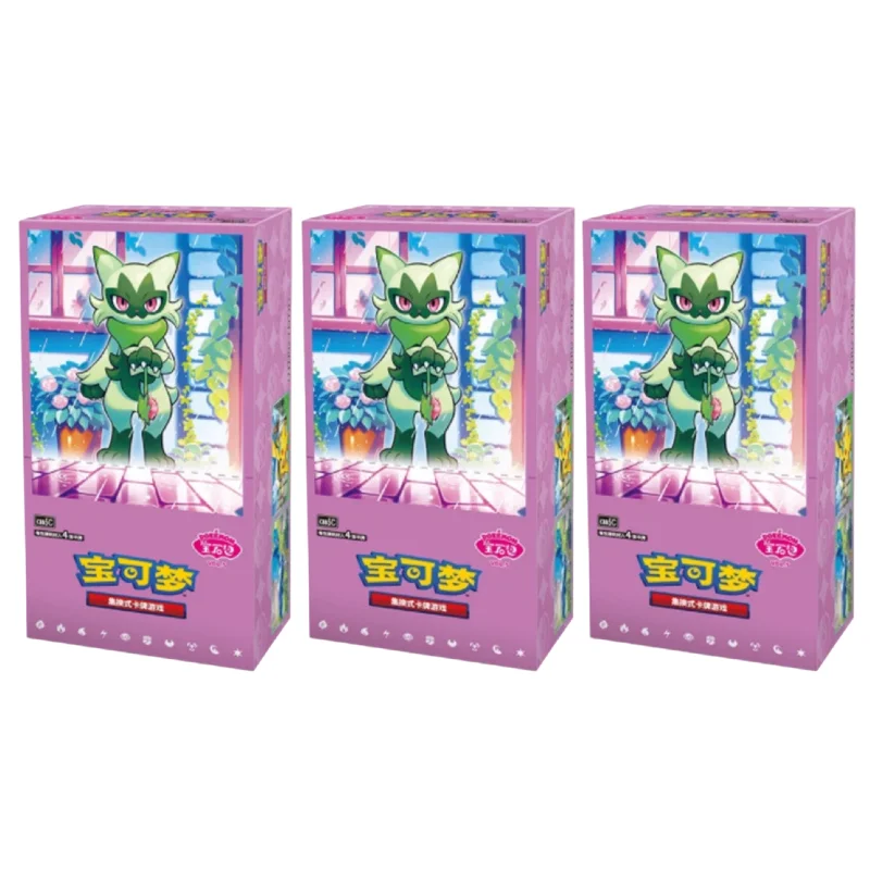 Nieuwe Verkoop Echte PKM PTCG Scarlet&Violet Gem Pack VOL.4 Serise Vereenvoudigde Chinese versie Booster Collection Speelgoed Verrassingskaarten