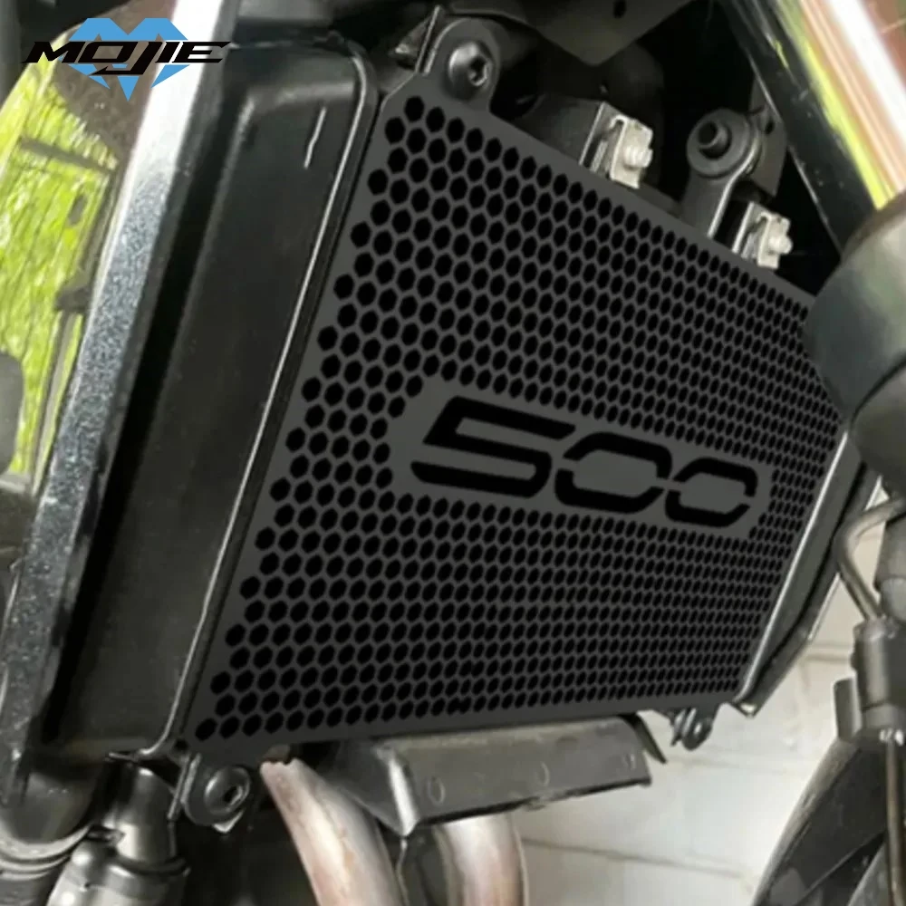 

2026 Motorcycle Accessories For Kawasaki Ninja 500 /Z500 SE ABS 2024-2025 BLACK Radiator Grille Protector Cover Guard Protection