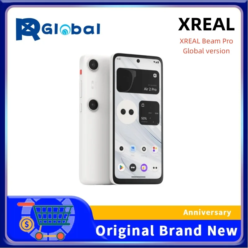 XREAL Beam Pro, очки AR, пространственный компаньон, 3D-камеры, Android 14, поддерживает все приложения Google Play Store